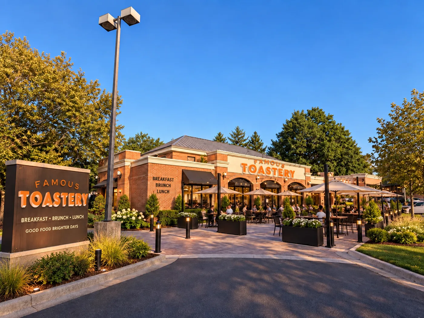 Proposed Famous Toastery renovation at 5601 Stone Road in Centreville